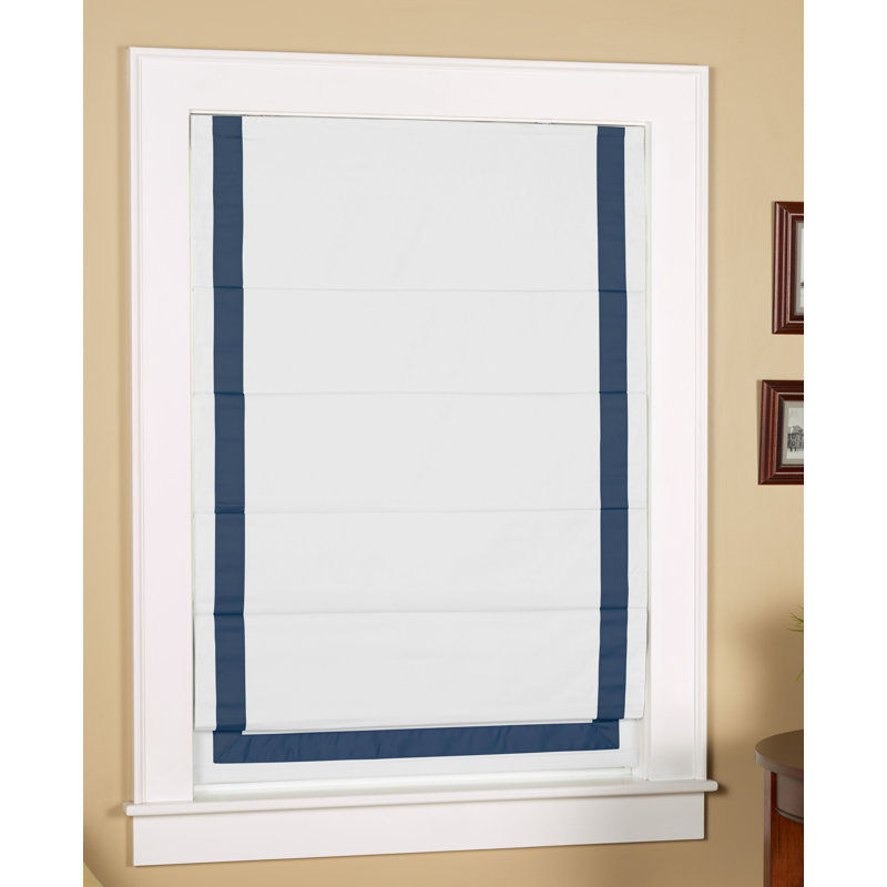 Beachcrest Home Indoor Cordless Blackout Roman Shade & Reviews Wayfair